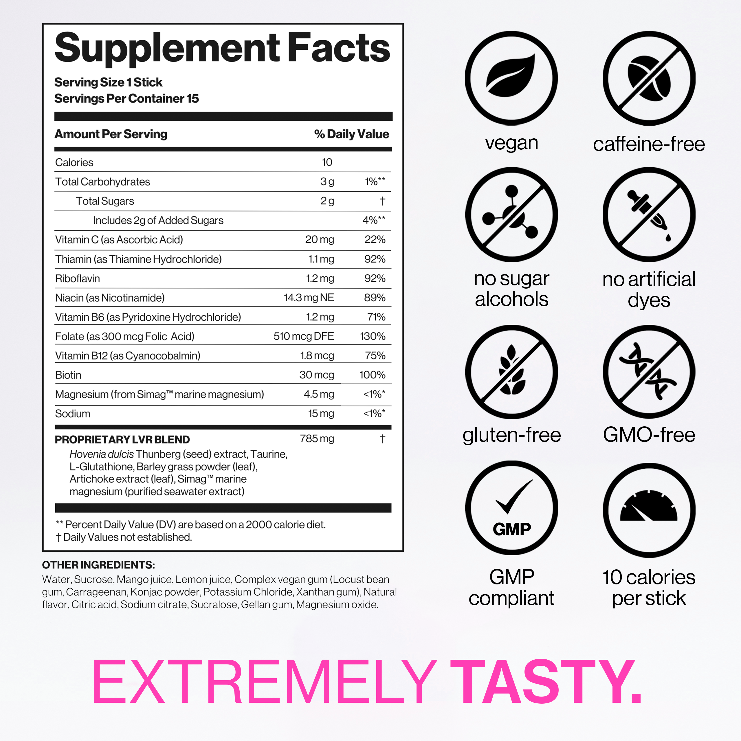 Rapid Post-Alcohol Recovery | Mango Flavored